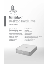 Iomega 33957 - MiniMax Desktop Hard Drive 1 TB External Guia rápido