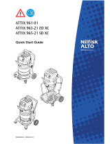Nilfisk-ALTO ATTIX 963-21 ED XC Manual do usuário