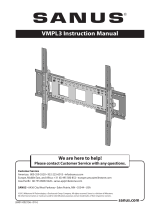 Sanus VMPL3 Manual do usuário