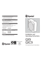 Xpelair GXC9 Manual do usuário