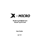 X-Micro XWL-11GPAR Manual do usuário