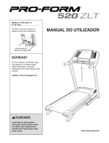 Pro-Form 520 Zlt Treadmill User manual