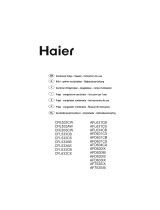 Haier AFL634CB Instructions For Use Manual