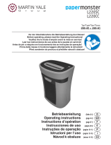 Martin Yale PaperMonster L220CC Operating Instructions Manual