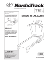 NordicTrack T12 Si Cwl Treadmill User manual