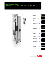 ABB ACS880-04 drive modules Quick Installation Manual