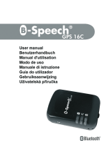 B-Speech GPS 16c Manual do usuário