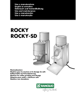 Rancilio Rocky Manual do usuário