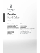 Iomega 34268 - eGo Desktop 1 TB External Hard Drive Guia rápido