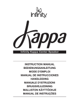 Infinity Kappa Manual do usuário