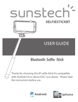 Sunstech SELFIESTICKBT Guia de usuario