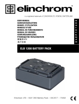 Elinchrom ELB 1200 BATTERY PACK Manual do usuário