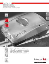 Marantec Comfort 211 Manual do proprietário