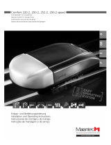 Marantec Comfort 250.2 speed Manual do proprietário