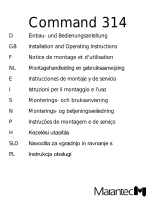 Marantec Command 314 Manual do proprietário