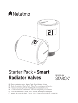 Netatmo Kit Vanne connectée radiateur Manual do proprietário