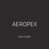 Aftershokz Aeropex Bleu Manual do proprietário