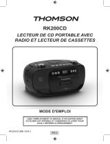 Thomson RK200CD Manual do usuário