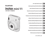 Fujifilm Instax Mini 11 sky blue Manual do proprietário
