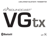 Soundcast VGtx Manual do usuário