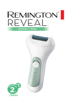 Remington Reveal Perfect Pedi CR4000 Manual do usuário