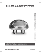 Rowenta YOUTH FACIAL MASSAGER LV6020F0 Manual do usuário