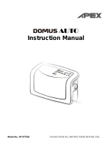 Apex Digital Domus Auto Manual do usuário