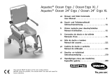 Invacare Aquatec Ocean Ergo XL Manual do usuário
