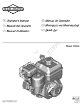 Simplicity ENGINE, MODEL 130000 Manual do usuário
