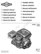 Simplicity ENGINE, MODEL 100000 130000, CR UTILITY Manual do usuário