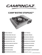 Campingaz CAMP’BISTRO STOPGAZ Manual do proprietário