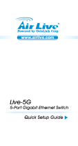 Air Live LIVE-5G Manual do proprietário