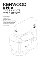 Kenwood KMX750WH Manual do proprietário