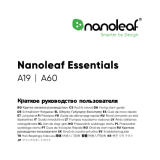 Nanoleaf Essentials Smart A19 Bulb (NL45-0800WT240E27) Manual do usuário