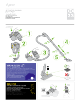 Dyson DC23 Motorhead Manual do usuário
