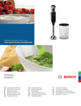 Bosch MSM67160 Manual do usuário
