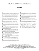Sanus SFV49 Black Manual do usuário