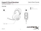 HyperX Cloud Revolver 7.1 Manual do usuário