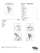 Invacare Lifting Band Series Manual do usuário
