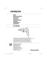 Hikoki D10VC2-REV2012-2014 Manual do proprietário