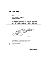 Hitachi G 18UAY Manual do usuário