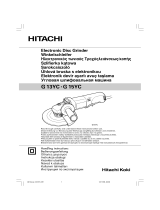 Hitachi G15YC Manual do usuário