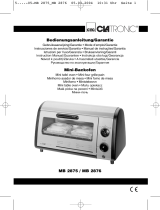 Clatronic MB 2876 Manual do proprietário