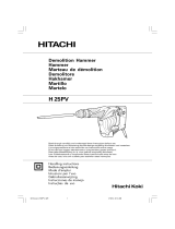 Hikoki H25PV Manual do proprietário