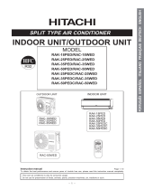 Hitachi RAK-50PEDC Manual do usuário