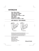 Hitachi NR 90GR2 Instruções de operação