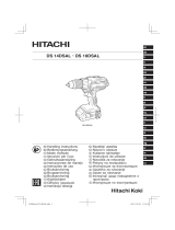 Hitachi DS 14DSAL Handling Instructions Manual