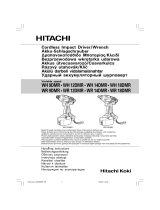 Hitachi WR12DMR Manual do usuário