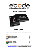 Ebode HD120IR Manual do usuário