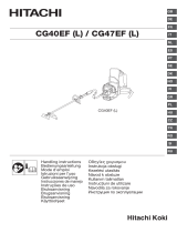 Hitachi CG47EF Manual do usuário
